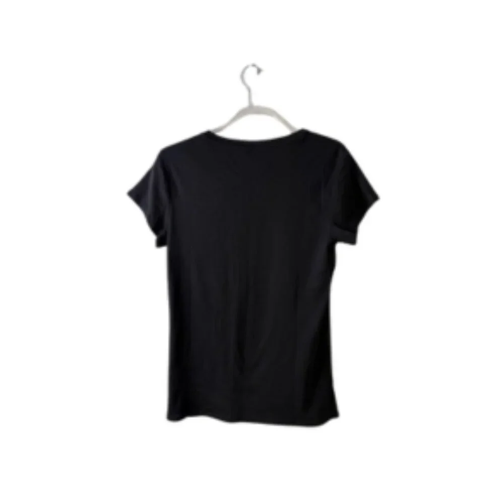 Two Liz Claiborne Tee Shirts Women's Black, Size L, Stylish & Comfortable NWT - Picture 4 of 7